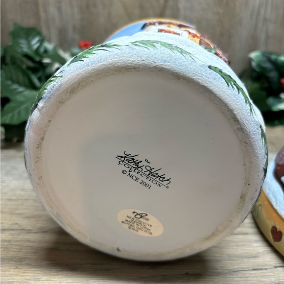 Kathy Hatch Collection "Sugar Maple" Ceramic Jar Candle Holder - Picture 11 of 15